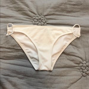LA Hearts White Bikini Bottoms size medium